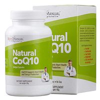Natural CoQ10 (as Ubiquinone) 100mg - Softgels (2-Month Supply) - Gluten Free Non GMO - Antioxidant Support - Heart Health, Cellular Energy, Cardiovascular Syste Support