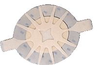 Tegaderm High Performance Adhesive Foam Dressing 4-1/2" x 4" Small Oval (Box of 10 Each) by 3M Healthcare Corp