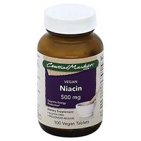Central Market Vegan Niacin 500mg Tablets 100 ct