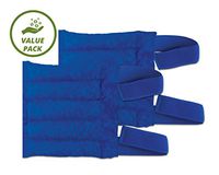 Nature Creation- Set of 2 - Knee & Elbow Wrap-Natural Pain Relief-Herbal Heating Pack - Hot Therapy - Value Pack (Blue Marble)
