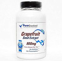 Grapefruit Seed Extract 900mg // 200 Capsules // Pure // by PureControl Supplements