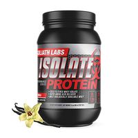 ⧫ Whey Protein Powder Isolate 10 lb 100% Cold Filtered by Goliath Labs (Vanilla)