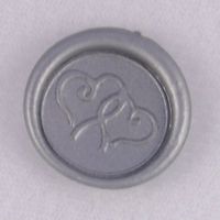 Silver Platinum Wax-like Wedding Seals, 25 Ct.