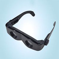 Easyinsmile Hands Free Binoculars Telescope, High Definition Portable Binoculars Telescope for Fishing Hunting Bird Watching Sightseeing Concerts (Flat Type)