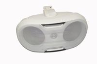 One Piece Dual 4" All-weather 3-way, Bookshelf/wall-mount/corner-mount Speaker TWO 4-inch 3 Way 8 Ohm/70v Commercial Indoor/outdoor Speaker White OS-A400WH
