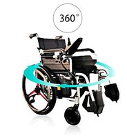 BABIFIS Intelligent Wheelchair, Folding Auxiliary Disabled Electric Car Adult Elderly Multi-Function Lithium Electric Scooter