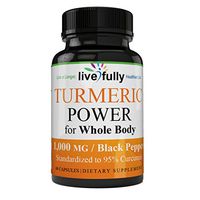 Turmeric Power Whole Body Maximum Strength Natural Turmeric Curcumin 1000 MG Highly Concentrated, Non-GMO Extraordinary Potent Root Powder 95% Curcuminoids