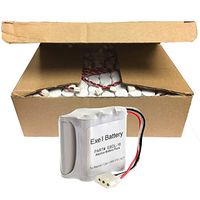 144x Exell Battery Door Lock 9V 6-Cell Battery Pack Fits Ilco Unican & Kaba Ilco 502238, 5022501070, 52238, 700, 884950, BL09, HTL-2, IL22, Interstate DRY0048, MLKBA0603, PM1700, Style D Ilco USA SHIP