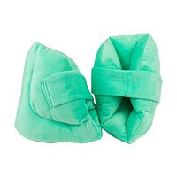 Rolyan Extra Soft Heel Protector, Comfortable Heel Cushion Supports Ankle and Heel for Sleeping or Sitting, Brushed Fabric Keeps Skin Safe and Reduces Friction, Straps Help Secure and Stabilize Ankle