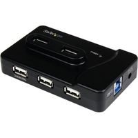 Brand New Startech.Com 6 Port Usb 3.0 / Usb 2.0 Combo Hub With 2A Charging Port - 2X Usb 3.0 & 4X Usb 2.0 - Usb - 6 Usb Port(S) "Product Category: I/O & Storage Controllers/Usb/Firewire Adapters"