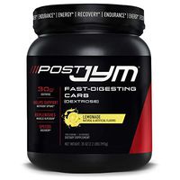 Post JYM Fast-Digesting Carb - Post-Workout Recovery Pure Dextrose | JYM Supplement Science | Lemonade Flavor, 30 Servings