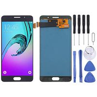 JUNXI Phone case Phone Cover LCD Screen and Digitizer Full Assembly (TFT Material) for Galaxy A5 (2016) / A510(Black)+Highly Recommended (Color : Black)