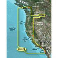Garmin Bluechart g2 Vision - VUS037R - Vancouver - San Diego - microSD/SD
