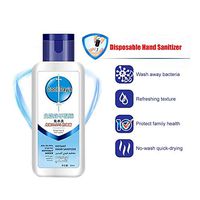 BeneCharm Disposable No-Rinse Hand Wash GelHand Sanitizer Gel Wash Free Long-Lasting Quick Drying Liquid Hand Soap for Women Men Unisex Teens 50ml