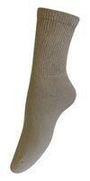 Diabetic Womens Crew Socks, (3 Pack), 9-11, Khaki Tan, Made in The USA