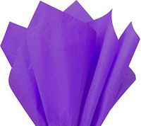 Flexicore Packaging Bright Grape Gift Wrap Tissue Paper Size: 15 Inch X 20 Inch | Count: 100 Sheets | Color: Bright Grape
