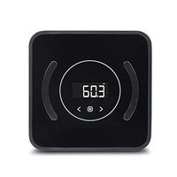 RPMDM Weight Scale Household Health Scale Drawing Silicone Anti-Collision Weighing 150kg Intelligent Body Fat Body Fat Scale (Color : White, Size : 25225231mm)