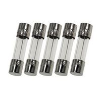 5 x 200mA Glass Fast Blow Fuse GMA 2 Amp 250v 5x20mm (3/16" X 3/4")