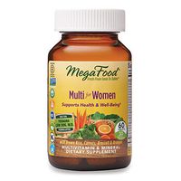 MegaFood, Multi for Women, Supports Optimal Health and Wellbeing, Multivitamin and Mineral Dietary Supplement, Gluten Free, Vegetarian, 60 tablets (30 servings)