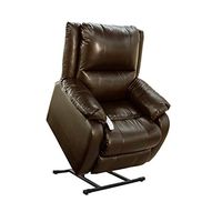 Mega Motion Windermere NM-2650 Three Position Chaise Lounger with Heat + Massage (Chestnut)