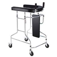 Lower Body Rehabilitation Training Walking Aids Drive Light Weight Medical Walker for Elderly, Seniors, Handicap, Disabled Max 180 kg (400 lbs)