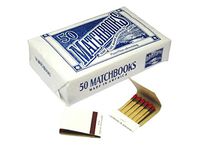 D.D. Bean & Sons  50 Plain White Matches Matchbooks for Wedding Birthday Wholesale Made in America