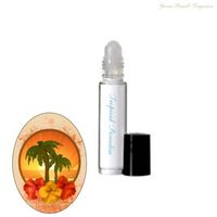 Set of 2: Tropical Paradise Perfume Oil (Phthalate & Alcohol Free. Irritant Free & Hypoallergenic)