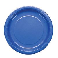Blue, 7" Round-24 Count