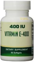 Eden Pond Vitamin E-400 D-Alpha Potency Extreme Supplement, 50 Count