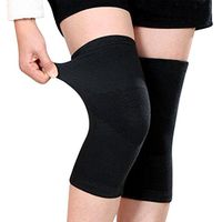 (One Pair) Unisex Bamboo Fabric Knee Sleeves for Knee Support, Circulation Improvement & Pain Relief,Sport Compression for Running, Pain Management, Arthritis Pain Women & Men