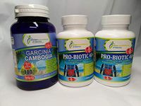 Garcinia Cambogia 95% HCA Extract + Probiotic 40 Billuion CFU's - Freeze Compulsive Cravings and Burn Stubborn Fat Fast!