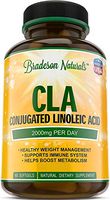 CLA 2000, Metabolism Booster. 100% Natural Weight Loss Supplement. Conjugated Linoleic Acid from Safflower. Non-GMO, Made in USA by Bradeson Naturals.