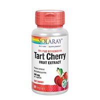 Solaray ® Triple Strength Tart Cherry Fruit Extract | Helps Support Healthy Uric Acid Levels w/Antioxidants & Anthocyanins | Non-GMO & Vegan | 90ct
