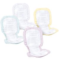 Medline Ultra-Soft Plus Incontinence Liners, Green, 96 Count (Pack of 12)