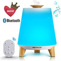 300ML Essential Oil Diffuser Ultrasonic Cool Mist Humidifier with 7 Color LED Lights Changing and Waterless Auto Shut-Off for Home Office Bedroom Baby Room