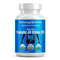 Advanced Probiotics for Women & Men - 40 Billion CFU, Non-GMO, Acidophilus, Prebiotic for Gut Health - 60 Count