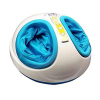 HIXGB Foot Massager Shiatsu Feet Massager Machine Deep Kneading Massage with Tapping, Rolling, Air Compression, Heat and Adjustable Intensity Scraping for Plantar Fasciitis Pain Reduce
