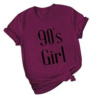 Women's O-Neck Blouse Loose T-Shirts Plus Size Tee Pattern Print Tops Turn Over Collar Sleeve Tunic Xia&Han Wine