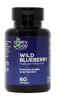Wild Blueberry Softgels | 60 Count Bottle | Non-GMO & Gluten Free | Helps to Maintain Healthy Brain Function