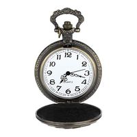 Mens Watches,Fxbar Retro Roman Numerals Pocket Watch Child Baby Gift Necklace Watches Commemorative Clock(B)