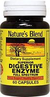 Nature's Blend Digestive Enzyme 60 Capsules