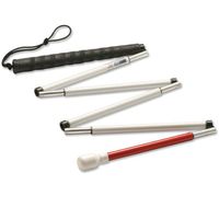 Ambutech 6-Sec. Folding Graphite Cane-Marsh-52-in