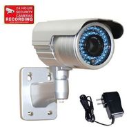 VideoSecu 1/3" PIXIM DPS Bullet Security Camera Outdoor Day Night Vision WDR OSD 690TVL 48 IR Infrared LEDs 4-9mm Zoom Lens with Power Supply and Security Warning Sticker BBE