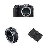 Canon EOS RP Mirrorless Camera Body with Mount Adapter EF - EOS R and Battery Pack LP-E17