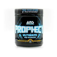 ANS Performance Prophecy Ultimate Pre Workout Powder Supplement (20 Servings, 15.5 oz) - Creatine Free Pre-Workout Energy for Men & Women | Nitric Oxide Booster Beta Alanine & Caffeine (Peach Mango)