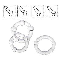 3Pcs Ring Set Silicone O Ring 3 Different Size Flexible Rings TM1-12