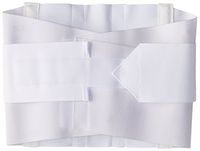 Bilt-Rite Mastex Health 10 Inch Criss-Cross Support with Steels, White, Small