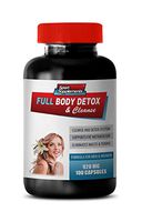Body Detox Formula - Full Body Detox and Cleanse - Formula for Men and Women - Milk Thistle Supplement - 1 Bottle 100 Capsules