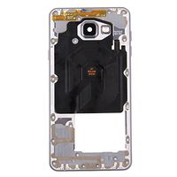 JUNXI Phone case Phone Cover for Galaxy A7 (2016) / A7100 Middle Frame Bezel(Pink) Highly Recommended (Color : Silver)