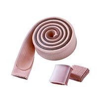 Strip of Long Gel Tubular Toe Sleeves (Half Coated; Small)